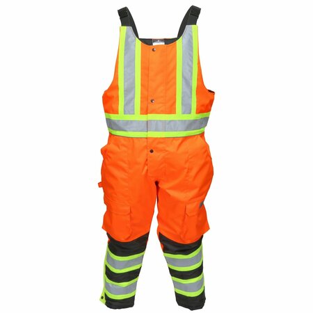 MCR SAFETY Garments, Vortex, Insulated Class E Bib Pant X5 VT31BPX5